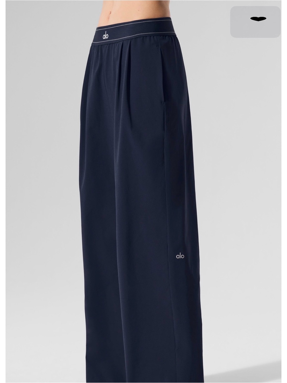 ALO Women’s suite up trouser regular length in Navy